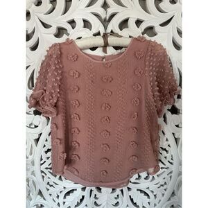 Mine Embellished Sheer Blouse